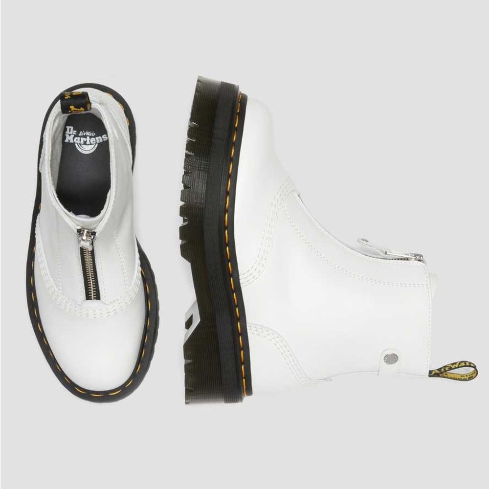 DR MARTENS Leather Jetta Booties - Picture 6 of 17